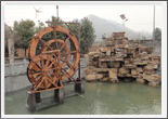 Solar Waterwheel for Landscaping in Zhejiang Province