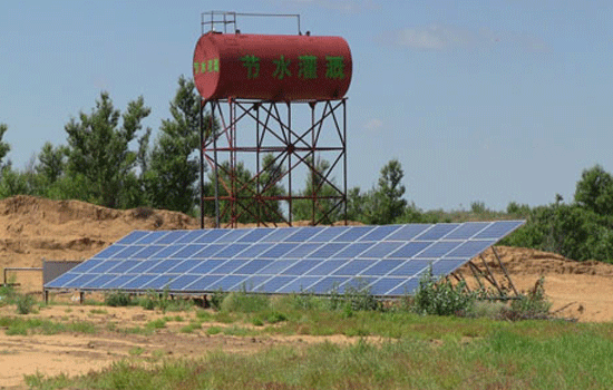 1330-Acre Desert Control by Solartech Solar Pumping System
