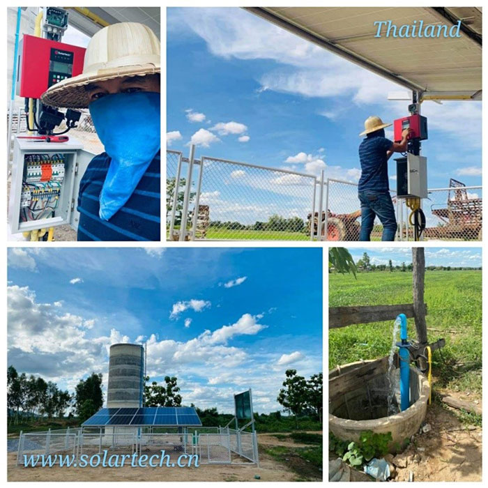 Thailand 1.5kW Solar Priority Grid Power Complementary and Solar Water-saving Irrigation System Project