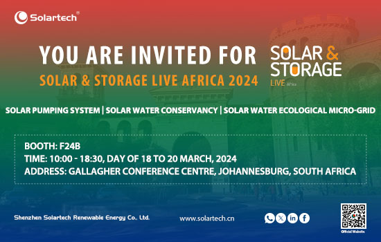 Solartech Will Attend Future Energy and the Solar Show Africa 2024
