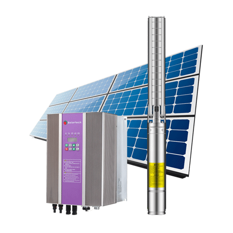 AC solar pumping system