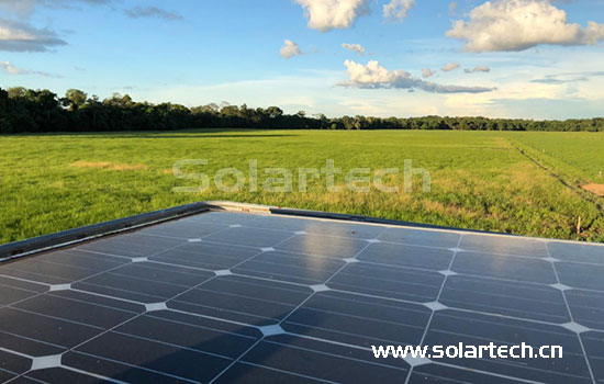 Solar Pumping Irrigation System in Colombia