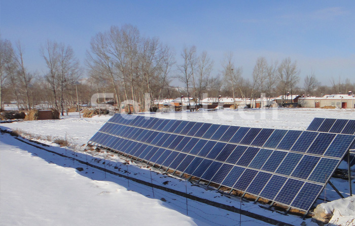 Solar Pump System for Daily Water Supply in Inner Mongolia 