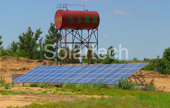 Desert Drip Irrigation in Shaanxi