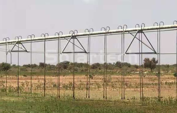 Solartech Solar Pump for Senegal's Central Pivot Sprinkler Irrigation System