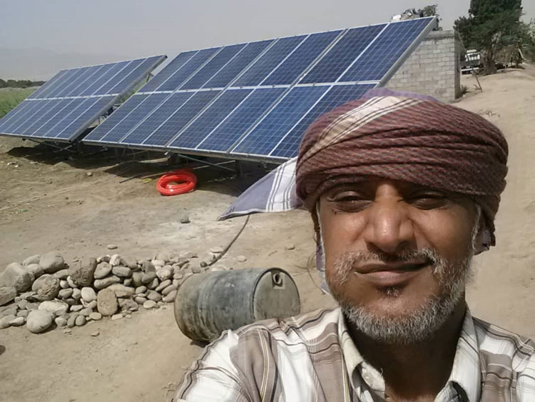 Yemen PB series banana garden solar agricultural irrigation project