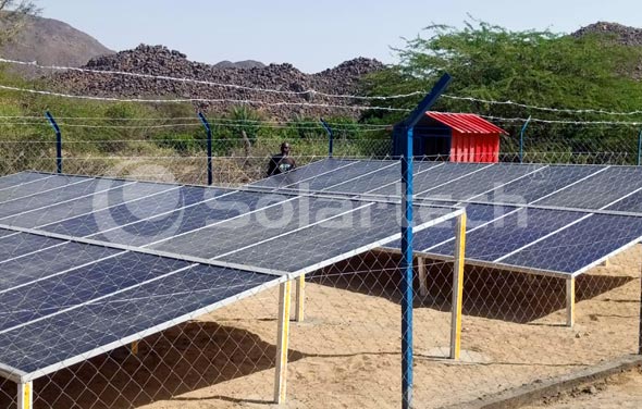 Solartech solar water pump system helps the herdsmen in Niger fight against drought