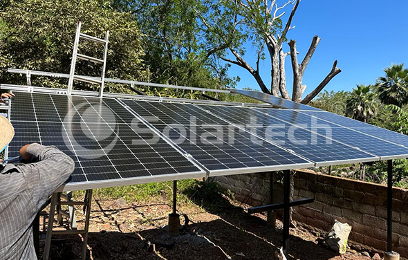 Solar Domestic Water Supply Brings New Ways to Obtain Clean Drinking Water for Residents of the Valley of Michoacán, Mexico