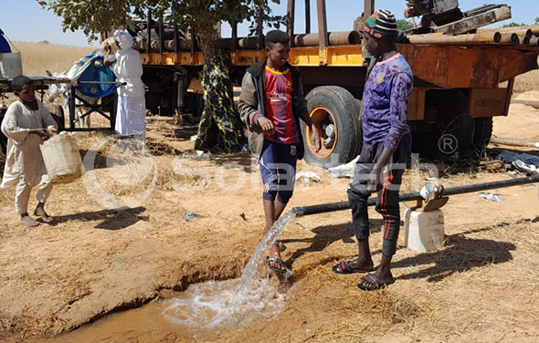 Children From Western Sudan Show Innocent Smiles After Getting Clean Water