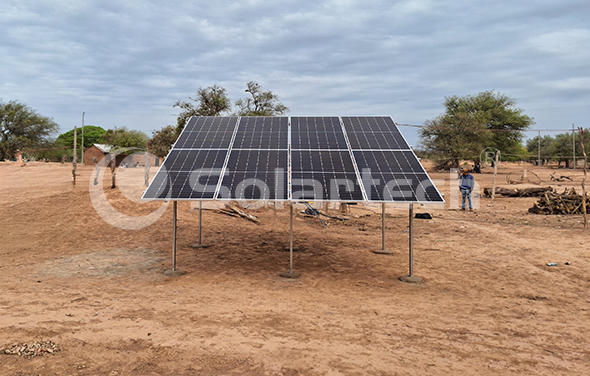 Solartech Solar Pumping System Delivers Clean Water to 50 Families in Bolivia