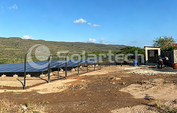 Solartech Three Solar Pumping Systems Land in Haiti, Each Delivering 1,000 Tons of Water Per Day