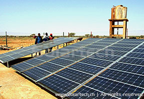  Solar Array and Water Tank