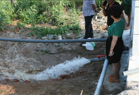 Water supply for all the village